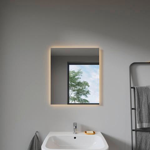 Waschtisch D-CODE m ÜL HLB 1 Hahnloch 650x500mm weiß 650 x 500 mm weiß DURAVIT - VPE: 21 – Power und Handel – Ansicht 4