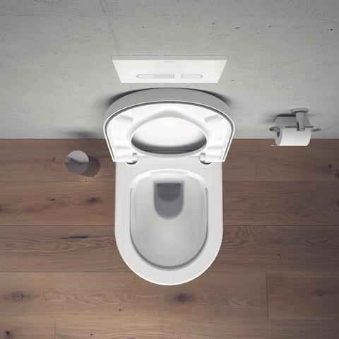 WC-Sitz STARCK 3 mit Absenkautomatik abnehmbar weiß weiß DURAVIT – Ansicht 6