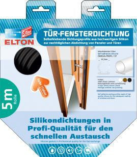 Türanschlagdichtung 137 DIY Länge 6 m Breite 8 mm selbstklebend blank weiß ELLEN – Ansicht 3