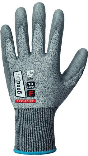 Schnittschutzhandschuhe FOLEY Gr07 grau EN 388EN 21420 PSA II GOODJOB - VPE: 12 – Ansicht 3
