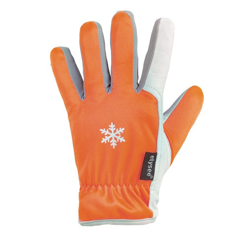 Handschuhe GROEDEN Größe 9 orange/silber-grau EN 388 EN 511 PSA-Kategorie II ELYSEE - VPE: 12