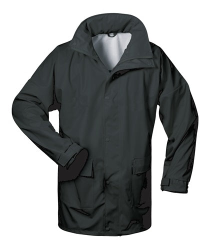 Stretch-Regenjacke LUND GrM schwarz NORWAY