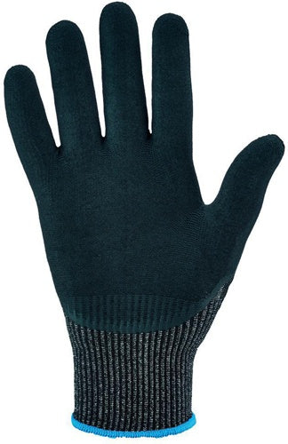 Schnittschutzhandschuhe Comfort Cut Größe 7 schwarz meliert/schwarz EN 388 PSA-Kategorie II 12 Paar OPTIFLEX – Ansicht 4