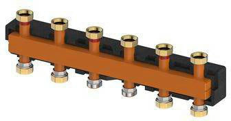 Flamco Verteilerbalken b 70 kW f bis zu 5 Heizkreise Standard
