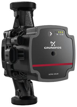 GRUNDFOS Hocheffizienz Umwälzpumpe ALPHA Solar25-75 PN10 G1_1/2 180mm 1x230V