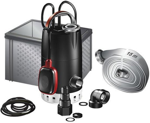 GRUNDFOS MULTIBOX Hochwasser-Gesamtpaket MULTIBOX CC7-A1 1x230V 038kW 10m Kabel
