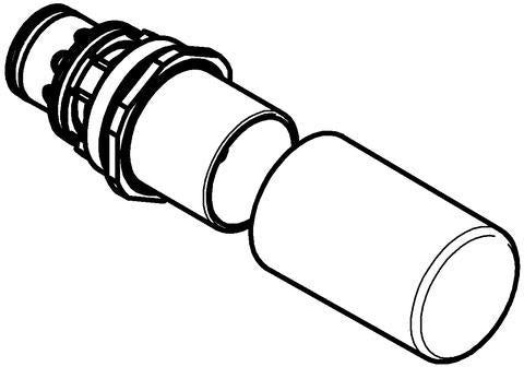 EICHELBERG UP-Umstellung f EH-Wannen-Batt Fertigmontageset chr GROHE – Ansicht 3