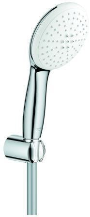 GROHE Wandhalterset Tempesta 110 27799_3 2 Strahl 135l/min Schlauch 1250mm chro