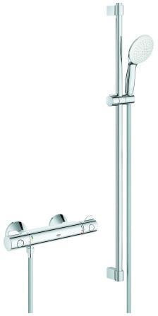 GROHE THM-Brausebatterie Grohtherm 800 34566_2 mit Brausegarnitur 900mm chrom