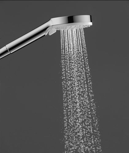 HG Brset CROMETTA ECOSTAT 1001 CL COMBI Brausestange 900mm weiß/chrom HANSGROHE – Ansicht 3