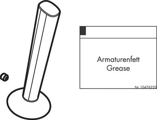 HG Griff für PuraVida Mischer chrom HANSGROHE