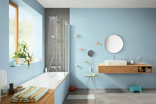 HG EH-WT-MI TALIS E 110 mit Push Open Ablaufgarnitur chrom HANSGROHE – Ansicht 4