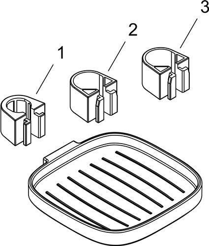 HG Seifenschale CASETTA´E chrom HANSGROHE – Ansicht 3