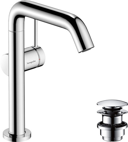 HG Einhebel-Waschtischmischer Tecturis S Fine CooStart Ausl 154mm m PO chrom HANSGROHE