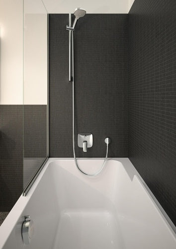 HG Fertigmontageset LOGIS für Unterputz Wannenmischer chrom HANSGROHE – Ansicht 4