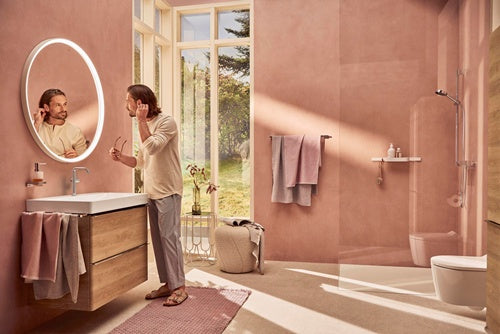 HG Einhebel-Waschtischmischer Tecturis S Fine CooStart Ausl 154mm m PO chrom HANSGROHE – Ansicht 3