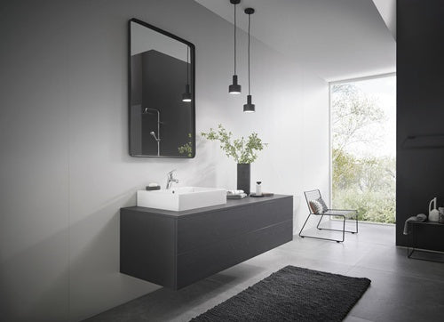 HG Einhebel-Waschtischmischer FOCUS 70 DN 15 mit Push-Open Ablaufgarnitur chrom HANSGROHE – Ansicht 3