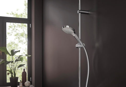 HG Handbrause Croma Select E Vario DN 15 EcoSm Version 9 l/min weiß/chrom HANSGROHE – Ansicht 3