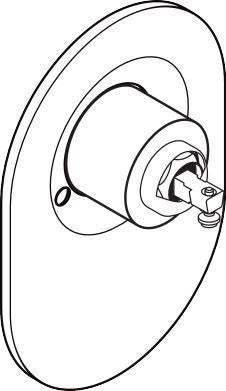HG Umrüstset Brausemischer Unterputz chrom HANSGROHE – Ansicht 3