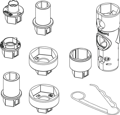 HG Service-Schlüsselset HANSGROHE