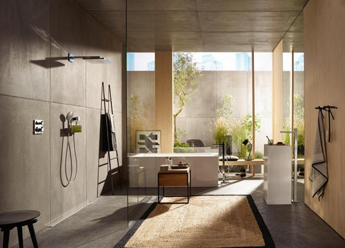 HG Kopfbrause E 300 RAINDANCE 300x300mm 1 jet chrom 19 l/min HANSGROHE – Ansicht 3