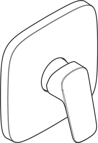 HG Fertigmontageset LOGIS für Unterputz Brausemischer chrom HANSGROHE – Ansicht 4