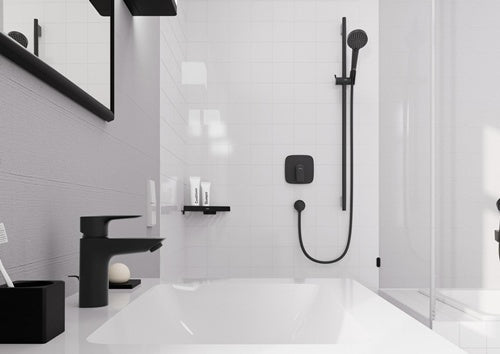 HG Schlauchanschluss FIXFIT E ohne Rückflussverhinderer mattschwarz HANSGROHE – Ansicht 3