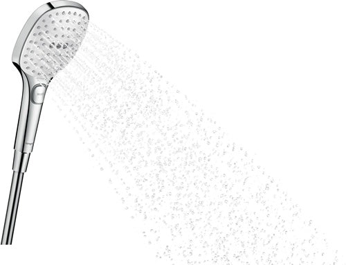Handbrause RAINDANCE SELECT E 120 3jet weiß /chrom HANSGROHE