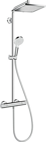 HG Showerpipe CROMETTA E 240 1JET DN 15 EcoSmart 9 l/min chrom HANSGROHE