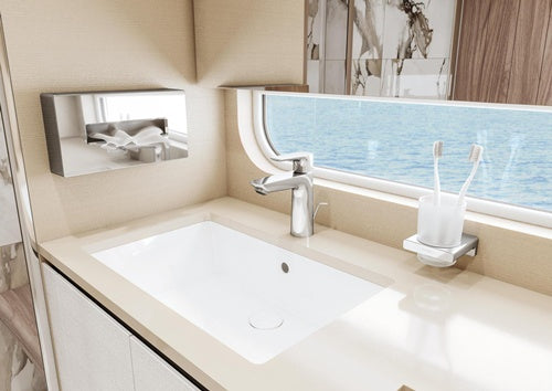 HG EH-WT-MI TALIS E 110 CoolStart m Ablgrt G 1 1/4Zoll chrom HANSGROHE – Ansicht 4