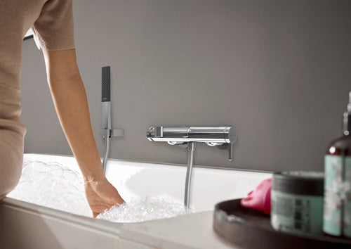 HG Stabhandbrause RAINFINITY 100 1jet chrom HANSGROHE – Ansicht 3