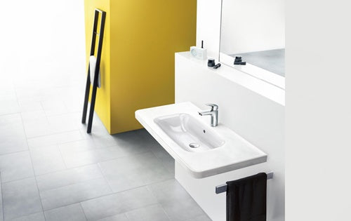 HG Einhebel-Waschtischmischer 100 LOGIS DN 15 ohne Ablaufgarnitur chrom HANSGROHE – Ansicht 4