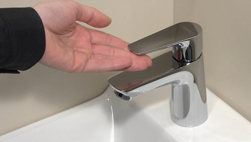 HG Einhebel-Waschtischmischer 80 TALIS E DN 15 mit Ablaufgarnitur G 1 1/4Zoll chr HANSGROHE – Ansicht 3