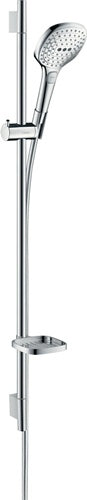Brauseset RAINDANCE SELECT E 120 3jet Brausestange Unica´S Puro 900mm chrom HANSGROHE