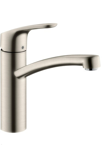HG Einhebel-Spültischmischer 160 FOCUS DN 15 Edelstahl-Optik HANSGROHE