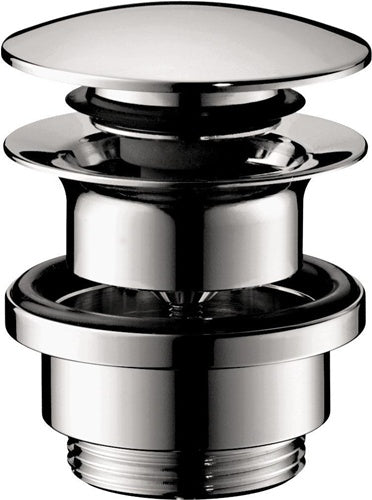 HG Ablaufventil push-open DN 32 mit Überlauf chrom HANSGROHE