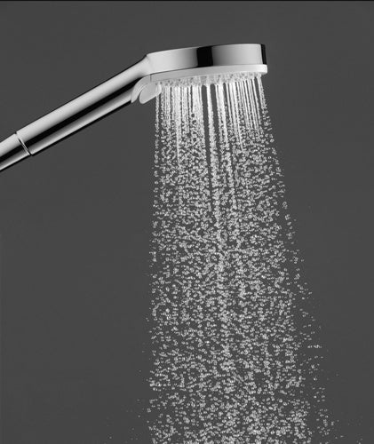 HG Brset CROMETTA ECOSTAT 1001 CL COMBI Brausestange 900mm weiß/chrom HANSGROHE – Ansicht 4