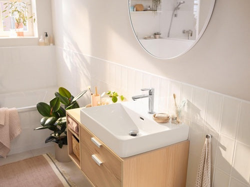 HG Einhebel-Waschtischmischer Rebris S 110 CoolStart ohne Ablaufgarnitur chrom – Ansicht 3