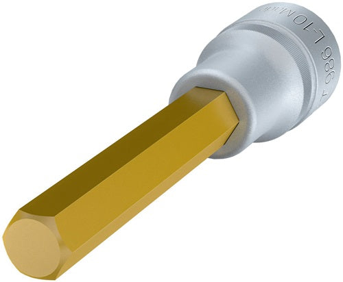 Steckschlüsseleinsatz 986L 1/2 ? Innen-6-kant Schlüsselweiße 10 mm Länge 100 mm HAZET – Ansicht 3