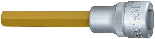 Steckschlüsseleinsatz 986L 1/2 ? Innen-6-kant Schlüsselweiße 10 mm Länge 100 mm HAZET