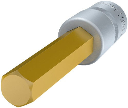 Steckschlüsseleinsatz 986L 1/2 ? Innen-6-kant Schlüsselweiße 14 mm Länge 100 mm HAZET – Ansicht 3