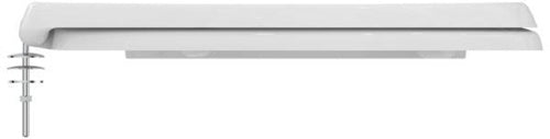 IDS WC-Sitz EUROVIT mit Deckel weiß IDEAL STANDARD - VPE: 7