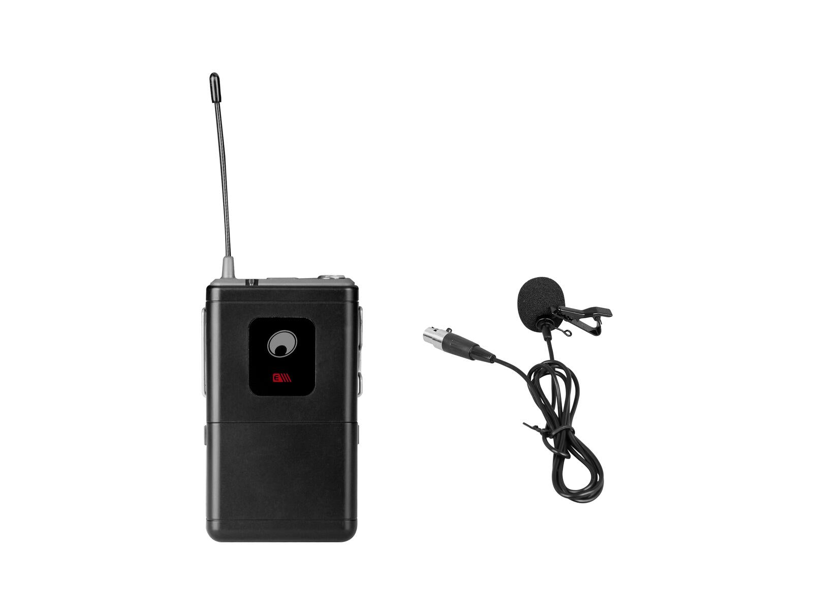 OMNITRONIC UHF-E Serie Taschensender 8236MHz + Lavaliermikrofon