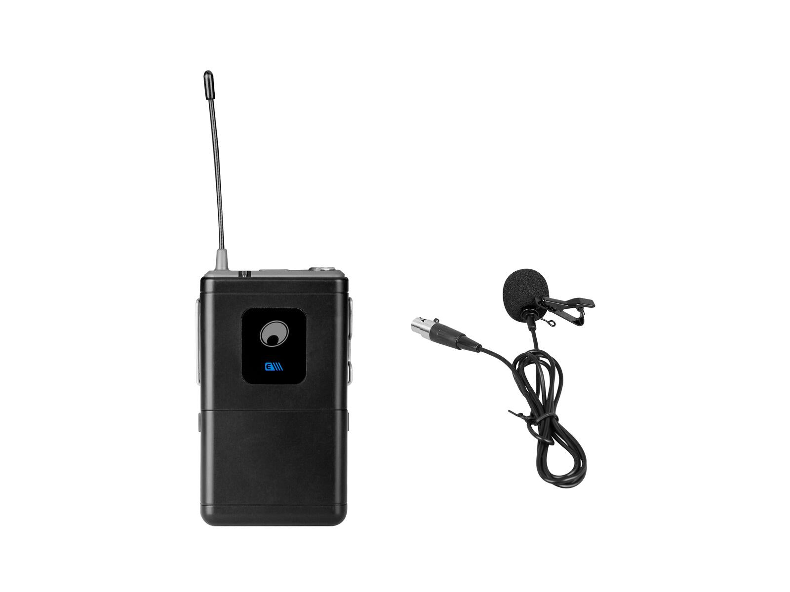 OMNITRONIC UHF-E Serie Taschensender 5275MHz + Lavaliermikrofon