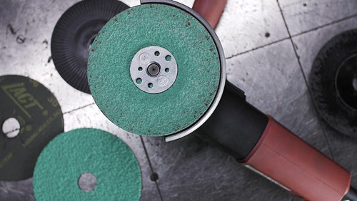 Fiberscheibe FS 966 ACT Ø 125 mm Körnung 40 für INOX Keramikkorn KLINGSPOR - VPE: 25 – Ansicht 3