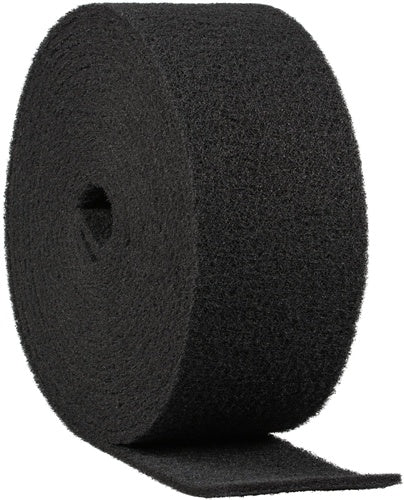 Schleifvliesrolle NRO 500 Länge 10 m Breite 115 mm medium schwarz KLINGSPOR