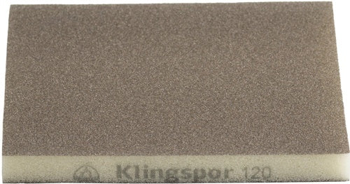 Schleifschwamm SW 501 L123xB96mm Körnung 220 soft KLINGSPOR – VPE: 100