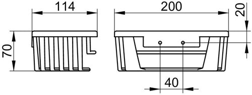 Keuco Schwammkorb vc KEUCO – Ansicht 3