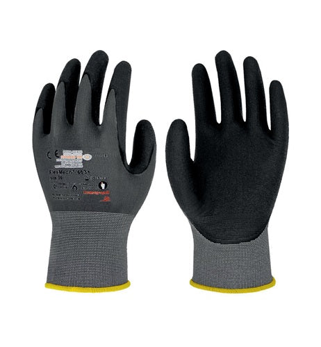Handschuhe FlexMech 663+ Größe 8 grau/schwarz Polyamid/Nitrilschaum EN420 EN388 EN407 PSA-Kategorie II HONEYWELL - VPE: 10