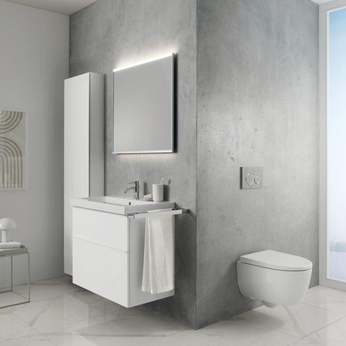 Geberit Wand-Tiefspül-WC iCon RIM geschlossene Form mit WC-Sitz weiß GEBERIT – Ansicht 6